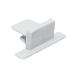 Заглушка для однофазного встраиваемого трека, белая, TR-RC-WH-ECS