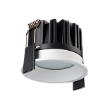 Светильник встраиваемый DILLY 20Вт, 50°, IP44, белый, 3000К, DL-RE50-20-WH-WW