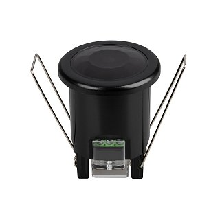 Датчик движения NAVE-PIR-BUILT-R50-400W-BK (230V, 0.6A, MINI, IP20) (Arlight, Пластик, 5 лет)