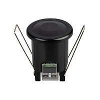 Датчик движения NAVE-PIR-BUILT-R50-400W-BK (230V, 1.7A, MINI, IP20) (Arlight, Пластик, 5 лет)