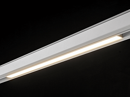 Светильник трековый линейный, серия SY-LINK, Белый, 12Вт, IP20, Нейтральный белый (4000К), SY-LINK-600-WH-12-NW