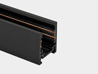 Шинопровод накладной низкопрофильный, серия SY-LINK, Черный, 2.5м, IP20, SY-LINK-20S1S-2.5-BL