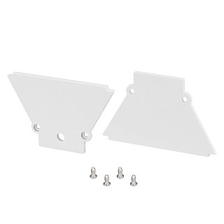 Комплект заглушек COMFORT21-V-FANTOM WHITE (Arlight, Металл)