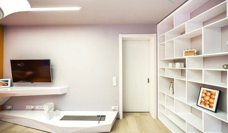 Зона отдыха со светодиодным освещением