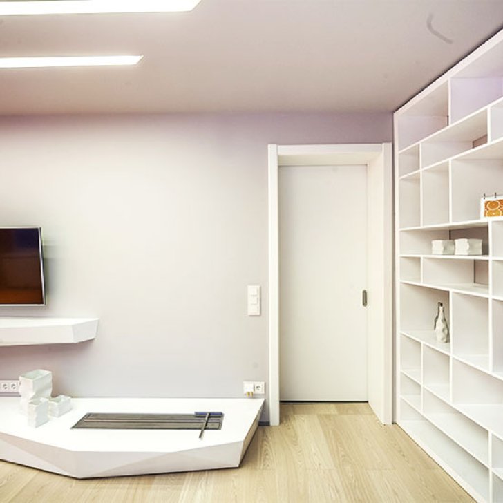 Зона отдыха со светодиодным освещением