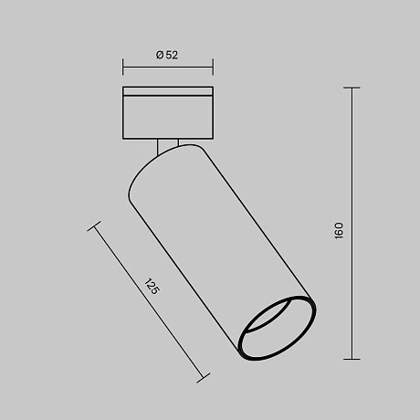 Потолочный светильник Фокус / FOCUS LED 12 Вт 2700 К 50°