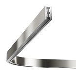 Радиусный коннектор для шинопровода Flarity платина