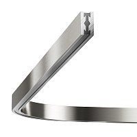 Радиусный коннектор для шинопровода Flarity платина