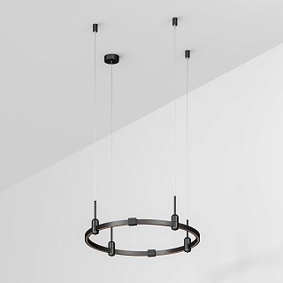 Основание ART-APRIORI-ROUND-HANG-R600 (BK) (Arlight, IP20 Металл, 3 года)
