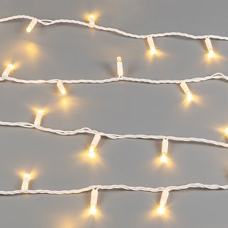 Светодиодная гирлянда ARD-STRING-CLASSIC-10000-WHITE-100LED-FLASH WARM (230V, 7W) (Ardecoled, IP65)