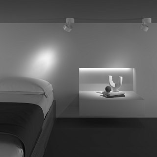 Потолочный светильник Yin 4000K 1x15Вт 24°