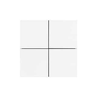 INTELLIGENT ARLIGHT Кнопочная панель KNX-304-23-IN White (BUS, Frameless) (IARL, IP20 Металл, 2 года)