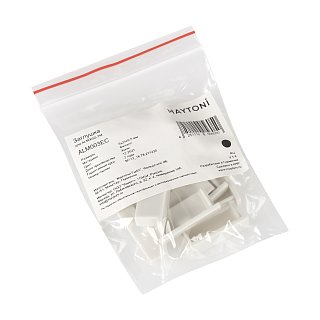 Комплект заглушек (для профиля 30×06) 10 шт., ALM003EC