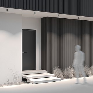 Потолочный светильник Roll GU10х1 50Вт IP 54