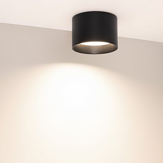 Светильник SP-BISCOTTO-R120-12W Warm3300-MIX (BK, 80 deg, 230V) (Arlight, IP54 Металл, 5 лет)