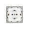 Механизм электрической розетки SCT-GP-MEU-PL-WH (250V, 16A) (Arlight, -)