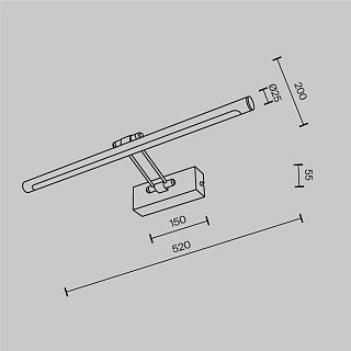 Подсветка Dazzle 2700K 12Вт