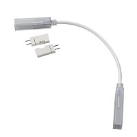 Двусторонний коннектор с проводом для  светодиодной ленты 220В 201206