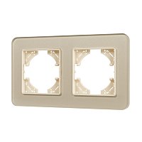 Рамка стеклянная FRM-OMALI-GS-2-GD (Arlight, -)