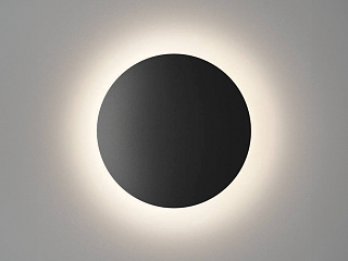 Светильник настенный GW CIRCUS черный, 3000K, 12 Вт, GW-8663S-12-BL-WW