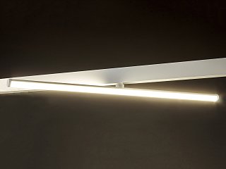 Светильник-трубка матовый, серия SY-LINK, Белый, 15Вт, IP20, Теплый белый (3000К), SY-LINK-GL600-WH-15-WW