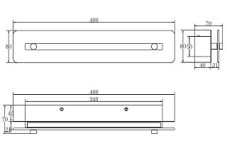 Настенный светильник (бра) Maya 3000К 11Вт