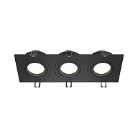 Встраиваемый светильник Atom GU10 3x10Вт