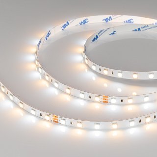 Светодиодная лента RT 6-5000 24V White-MIX 2x (5060, 60 LED/m, LUX) (Arlight, Изменяемая ЦТ)