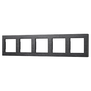 Рамка алюминиевая FRM-PRESTO-ALS-5-BK (Arlight, -)