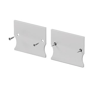 Комплект заглушек (для профиля 41×51) 2 шт., ALM-4151-EC 642057