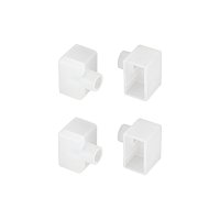 Заглушка WPH-FLEX-1018-SIDE WHITE с отверстием (Arlight, Пластик)