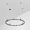 Основание ART-APRIORI-ROUND-HANG-R1200 (BK) (Arlight, IP20 Металл, 3 года)