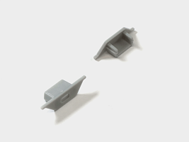 Комплект заглушек на профиль RC-1030 (2 шт), RC-1030-ECS