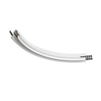 Коннектор радиусный R300 Exility встраиваемый под ГКЛ 12,5 мм, белый