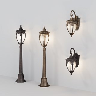 Настенный светильник (бра) Fleur E27х1 60Вт IP 44