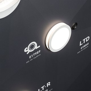 Стенд Интерьерные светильники Е31-1760х600mm (DB 3мм, пленка) (Arlight, -)