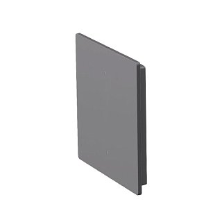 Умный настенный выключатель H2 (2 кнопки, 1 канал) | Aqara Light Switch H2 EU