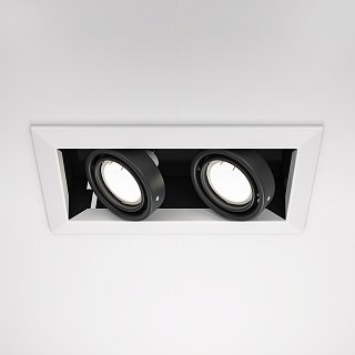 Встраиваемый светильник Metal Modern GU10 2x10Вт
