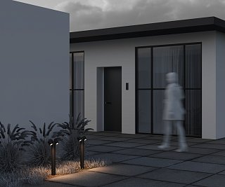 Ландшафтный светильник Wall Street GU10х2 50Вт IP 54