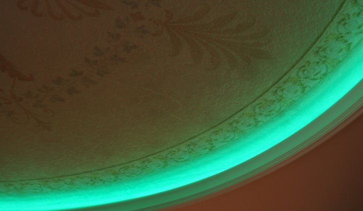 Зеленая светодиодная подсветка