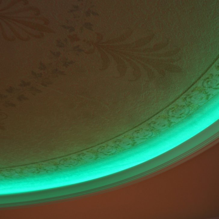 Зеленая светодиодная подсветка