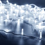 Светодиодная гирлянда ARD-STRING-CLASSIC-10000-WHITE-100LED-STD WHITE (230V, 7W) (Ardecoled, IP65)