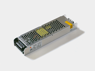 Блок питания компактный для светодиодных лент (узкий), 300 W, 12V, T-300-12