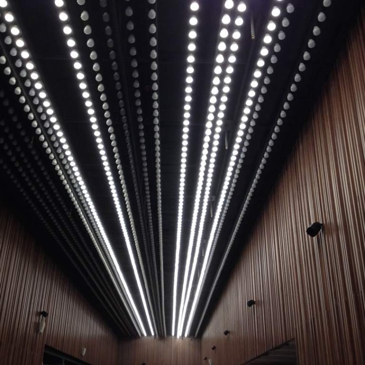 Светодиодные лампы Arlight в освещении кинотеатра