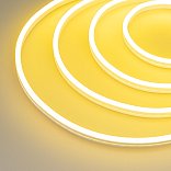 Гибкий неон GALAXY-1206-5000CFS-2835-100 12V Lemon (12x6mm, 12W, IP67) (Arlight, 12 Вт/м, IP67)
