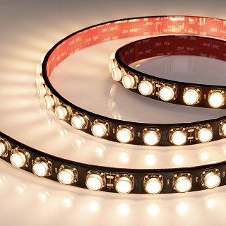 Светодиодная лента герметичная FLT-PS-A42-BLACK-23mm 24V Warm3000 (21 W/m, IP67, 30deg, 5m) (Arlight, -)