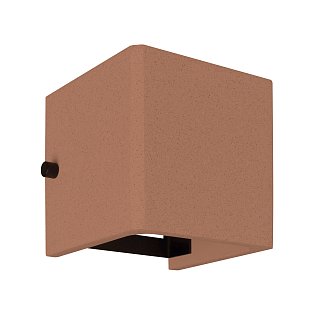 Светильник LGD-PERAN-WALL-S120x120-6W Warm3000 (Beige red, 0-80 deg, 230V) (Arlight, IP65 Бетон, 3 года)
