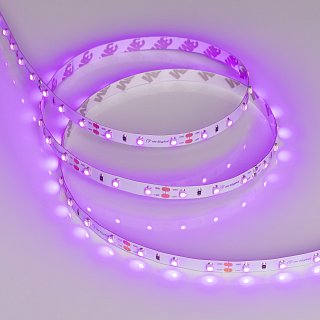 Светодиодная лента RT 2-5000 12V Pink (3528, 300 LED, LUX) (Arlight, 4.8 Вт/м, IP20)
