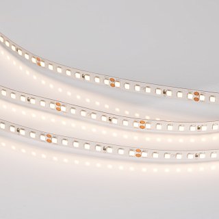 Светодиодная лента RT 2-5000 24V Warm3000 2x (2835, 160 LED/m, LUX) (Arlight, 12 Вт/м, IP20)
