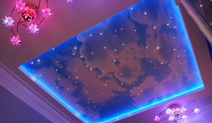 RGB светодиодная лента и RGB светильники в подсветке и освещении детской